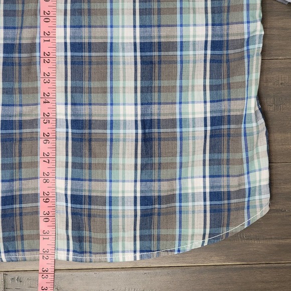 BKE Buckle Men’s Gray Plaid Button Up Long Sleeve Western Shirt Athletic Fit XL - Picture 6 of 7